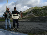 Pronti per partire verso la cima del Cerella